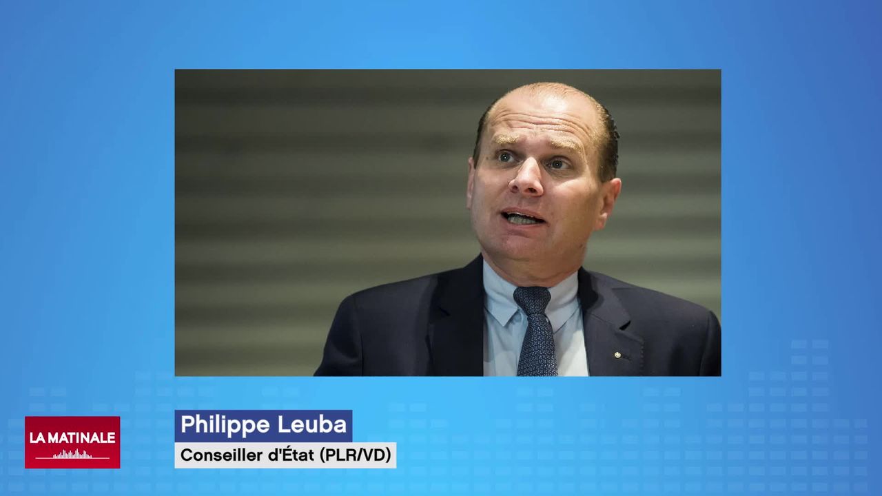 Philippe Leuba, conseiller d'Etat PLR vaudois (vidéo) [RTS]