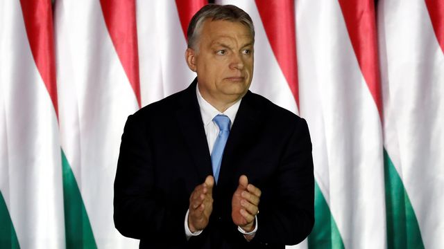 Le Premier ministre hongrois Viktor Orban (ici, en avril 2019). [Bernadett Szabo - Reuters]
