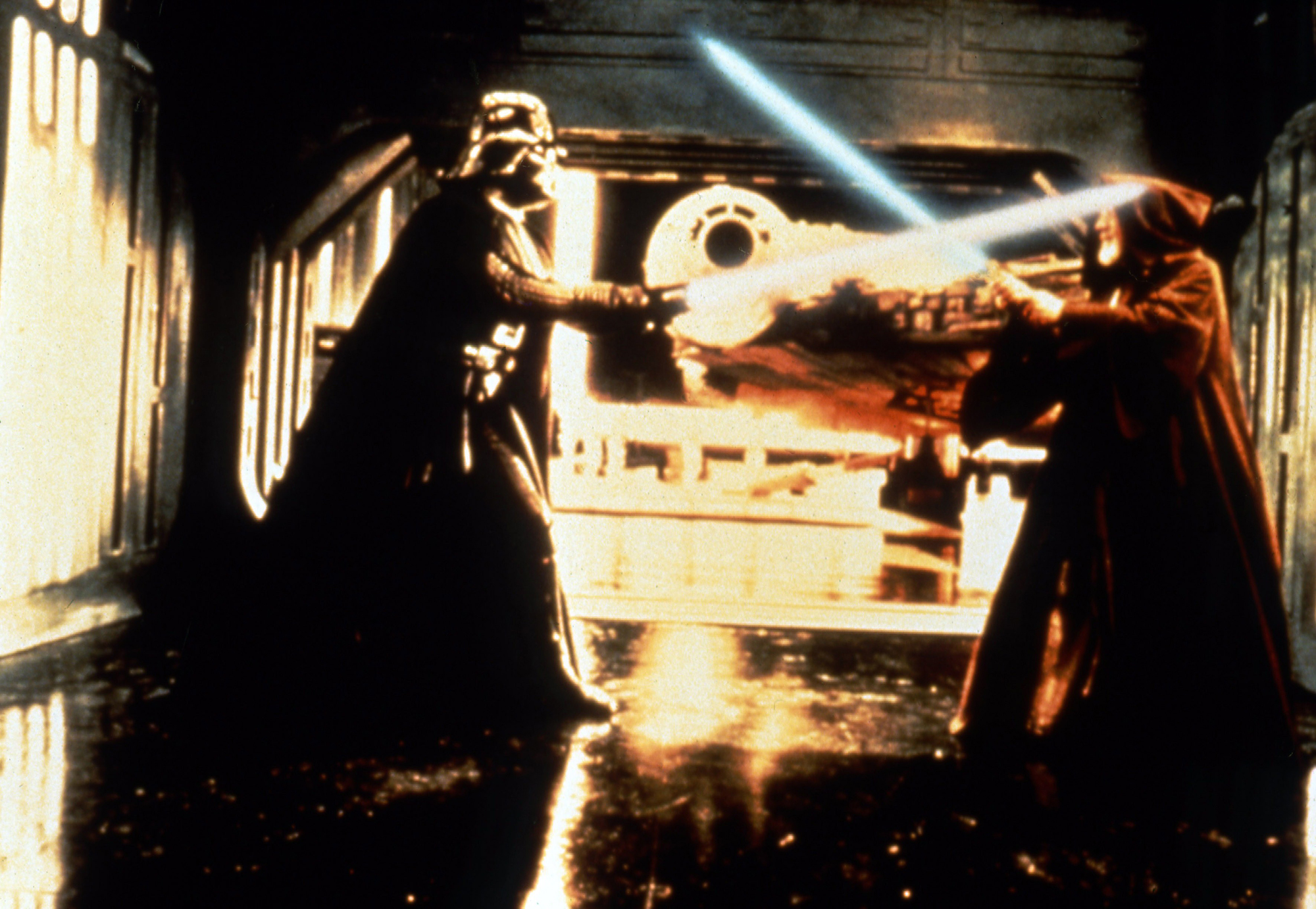 Les fameux sabres laser de "Star Wars".