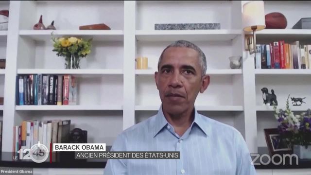 Réaction de Barack Obama sur les contestations aux Etats-Unis [RTS]