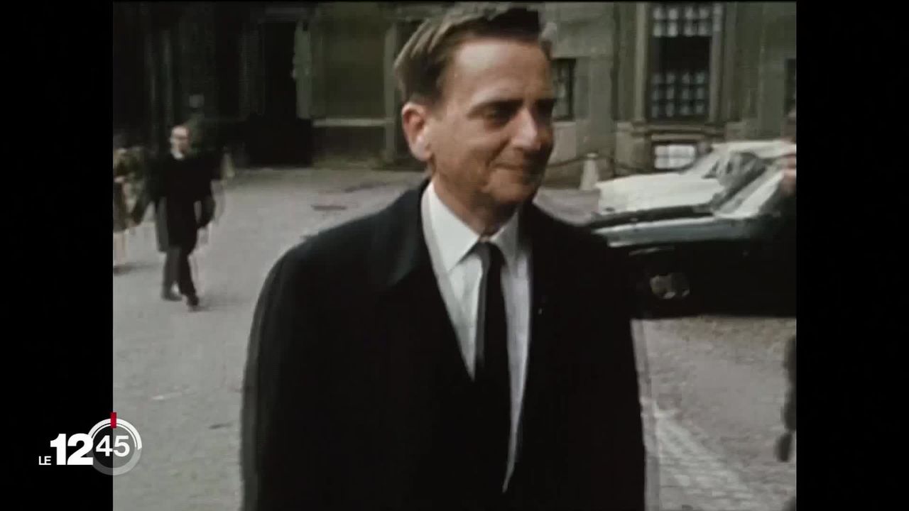 La justice suédoise a identifié l'assassin de l'ex-Premier ministre Olof Palme, 34 ans après les faits [RTS]