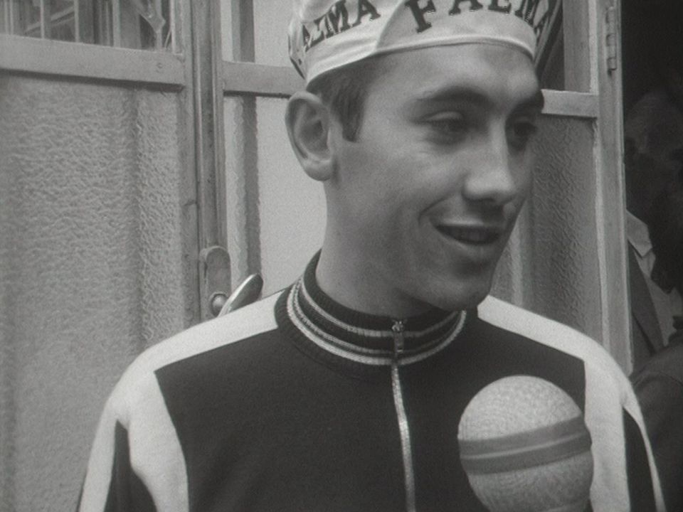 Eddy Merckx, fin prêt pour le Tour de Romandie 1968 [RTS]
