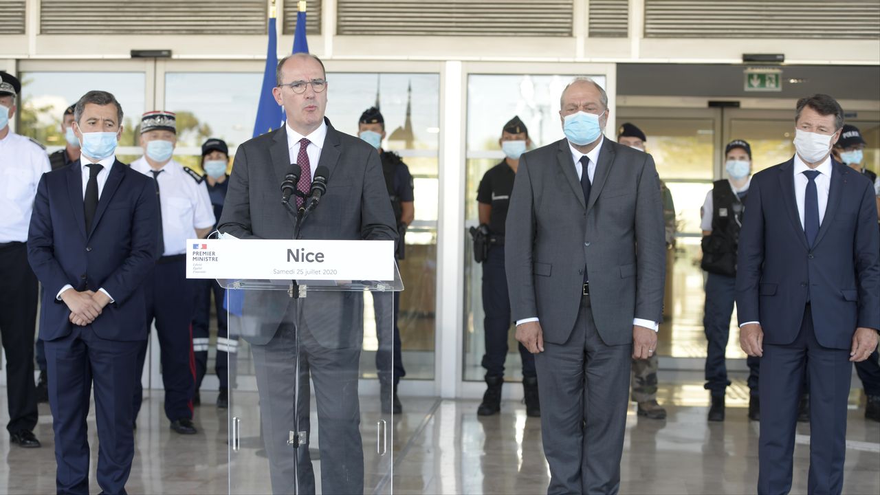 A Nice, le Premier ministre Jean Castex a multiplié les annonces sur la sécurité de "proximité". [Yann Coatsaliou - afp]
