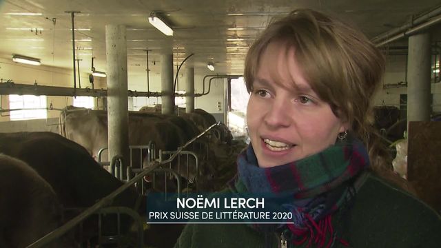 Coup de projecteur sur Noëmi Lerch, Prix suisse de littérature 2020 [RTS]