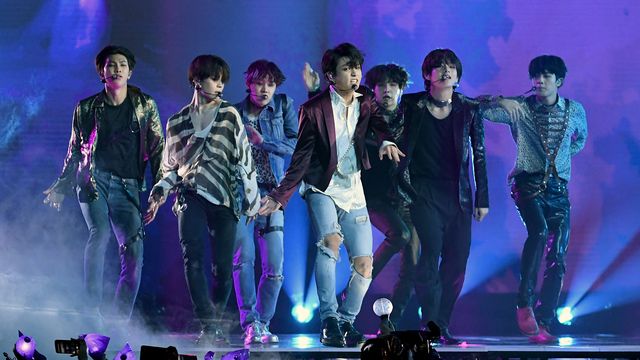 Le groupe de K-Pop BTS. [Ethan Miller - AFP]