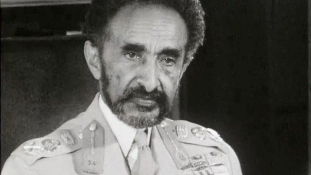 L'empereur d'Ethiopie Hailé Sélassié en 1964. [RTS]