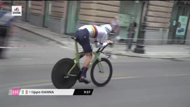 Cyclisme, Tour d'Italie, 1re étape: Filippo Ganna premier maillot rose du Giro [RTS]
