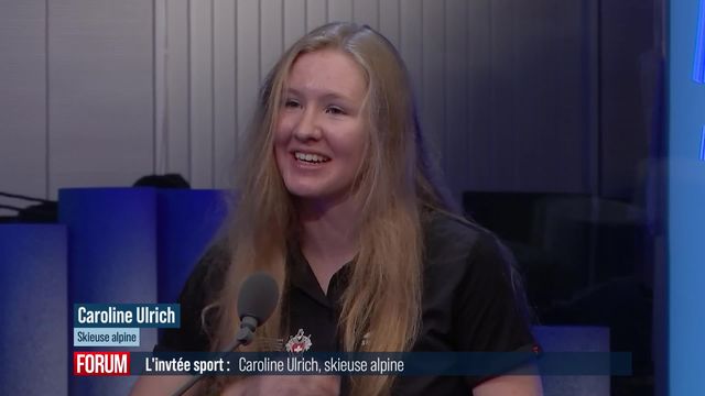 L’invitée sport – Caroline Ulrich, jeune espoir du ski-alpinisme suisse [RTS]