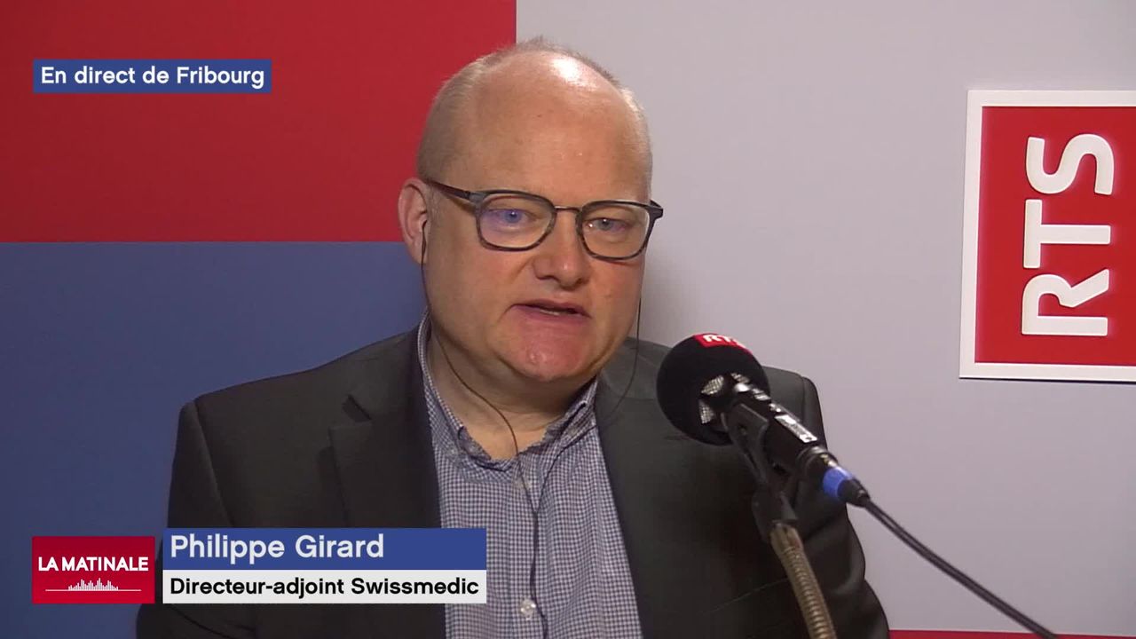 L'invité de La Matinale (vidéo) - Philippe Girard, directeur adjoint de Swissmedic [RTS]