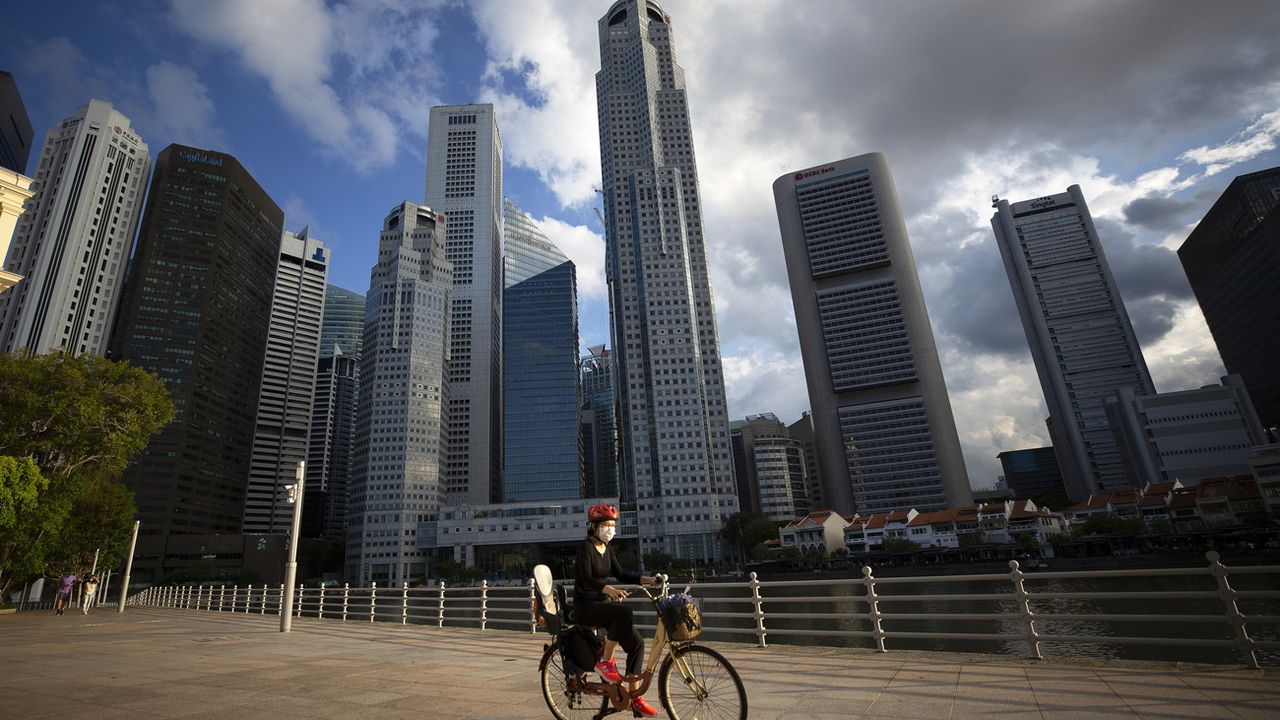 Le WEF 2021 sera à Singapour. [Hwee Young - EPA]