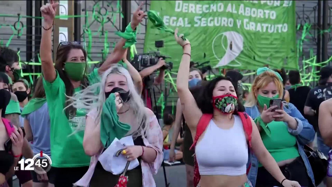 Avancée de la lutte pour le droit à l'avortement en Argentine [RTS]