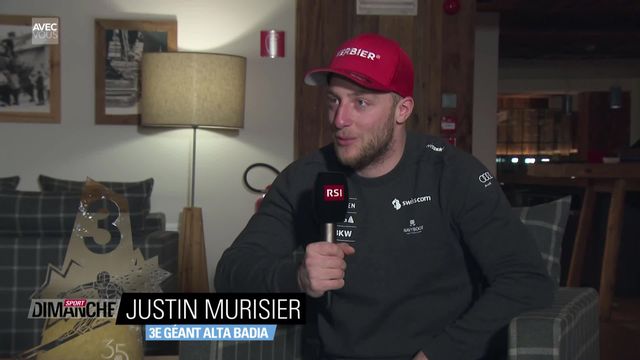 Ski alpin: interview de Justin Murisier [RTS]