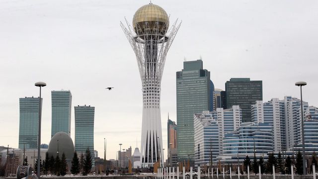 Une vue de la capitale kazakhe Noursoultan, appelée Astana jusqu'en 2019. [Sergei Chirikov - Keystone/epa]