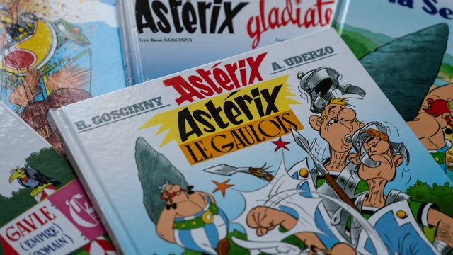Astérix repartira en voyage le 21 octobre, dans un 39e album. [Hans Lucas - AFP]