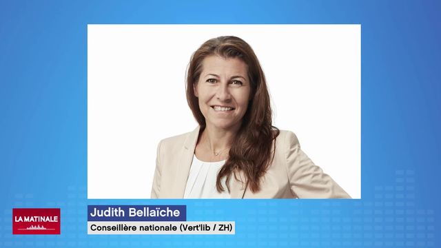 Judith Bellaïche à propos de la campagne du Conseil fédéral en faveur d'une identité électronique (vidéo) [RTS]