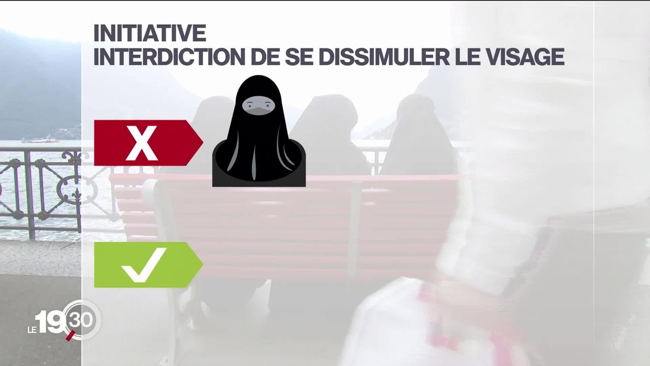 Le Conseil fédéral s'oppose à l'initiative qui veut interdire la burqa [RTS]