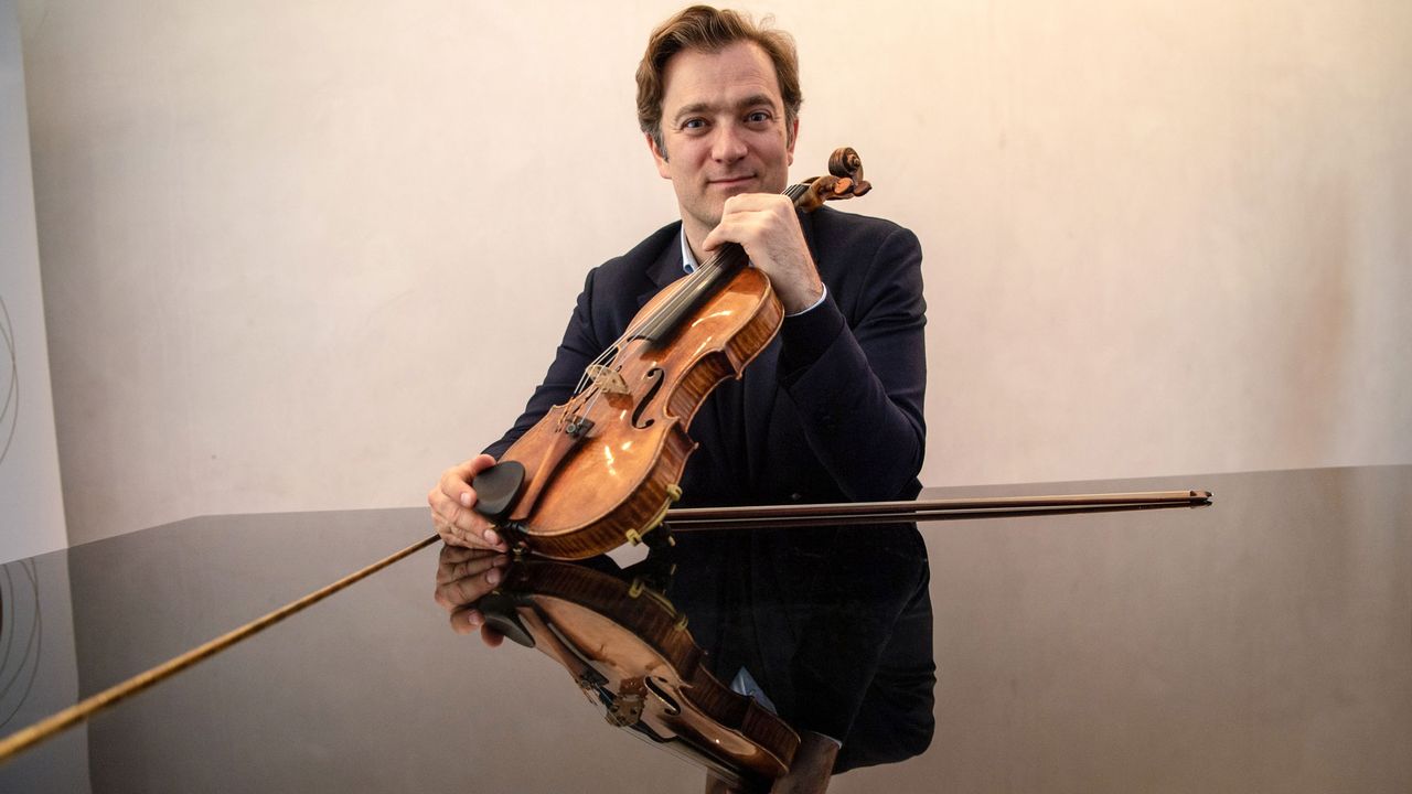 Le violoniste Renaud Capuçon en avril 2019. [Christophe SIMON - AFP]