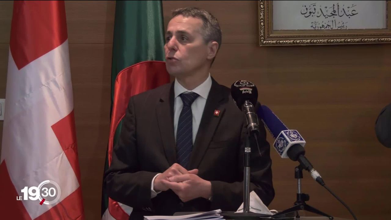 Le Conseiller fédéral Ignazio Cassis a entamé sa tournée diplomatique sur le continent africain aujourd'hui en Algérie. [RTS]
