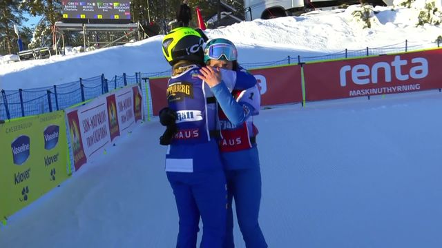 Fjäll (SWE), Snowboard cross dames: l'outsider Banks (GBR) remporte la compétition [RTS]