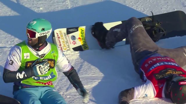 Fjäll (SWE), Snowboard cross messieurs: Eguibar (ESP) gagne cette finale pour 10 centimètres ! [RTS]