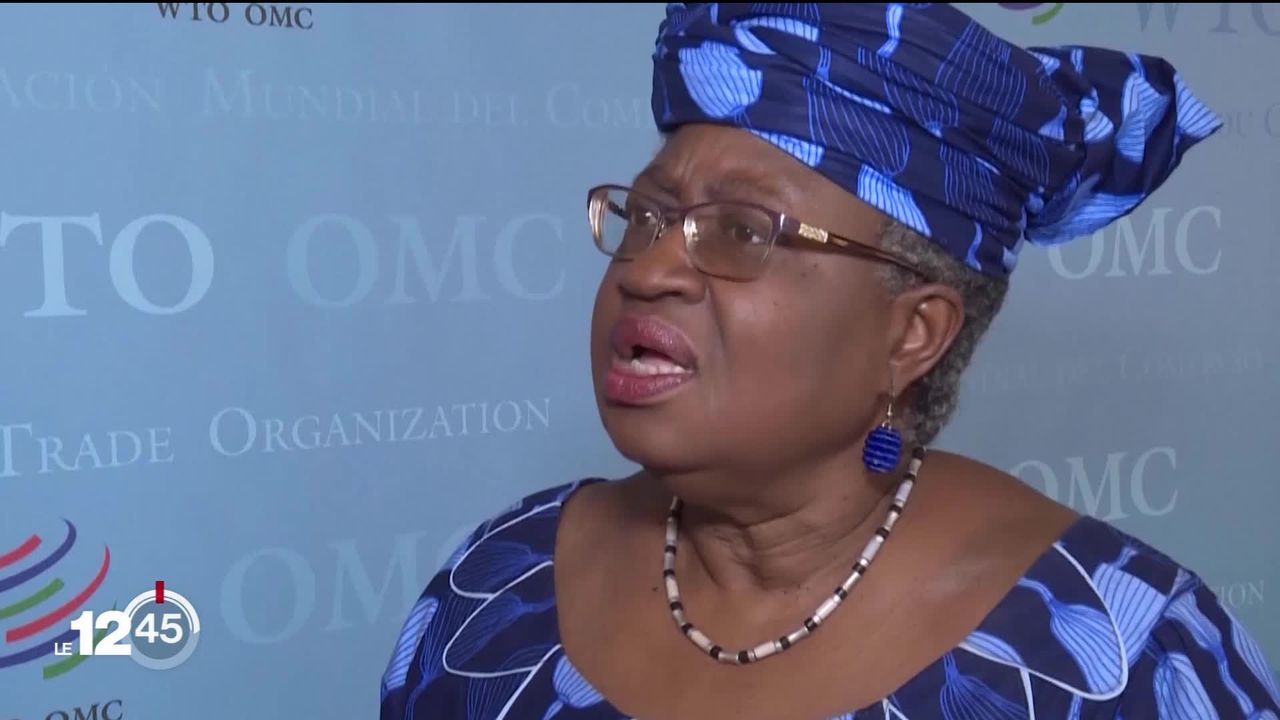 Le portrait de Ngozi Okonjo-Iweala, la nouvelle directrice de l'OMC. [RTS]