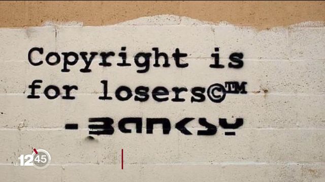 Banksy à l'honneur à Bâle. Une centaine d’œuvres originales du mystérieux artiste sont à découvrir au centre des Congrès. [RTS]