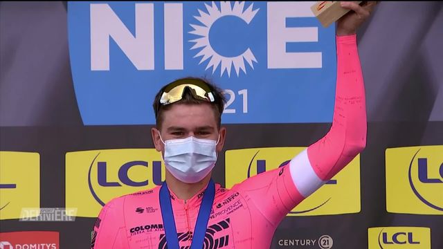 Cyclisme, Paris-Nice: Stefan Bissegger a gagné la 3e étape de Paris - Nice [RTS]