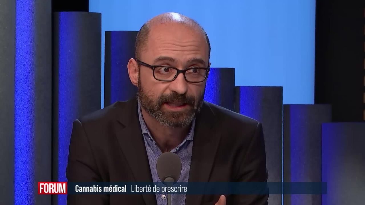 Le cannabis médical pourra désormais être prescrit: interview de Jean-Félix Savary [RTS]