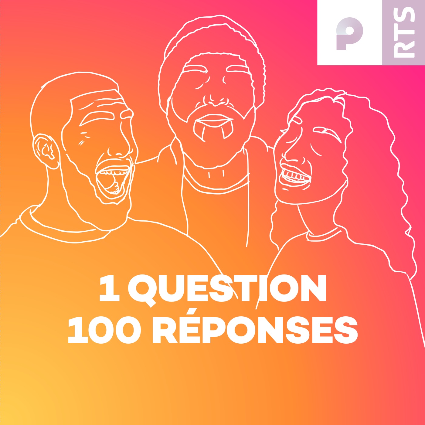 1 Question 100 Réponses (Logo podcast)
