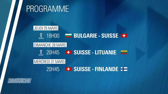 Football - Programme de l'équipe Suisse [RTS]