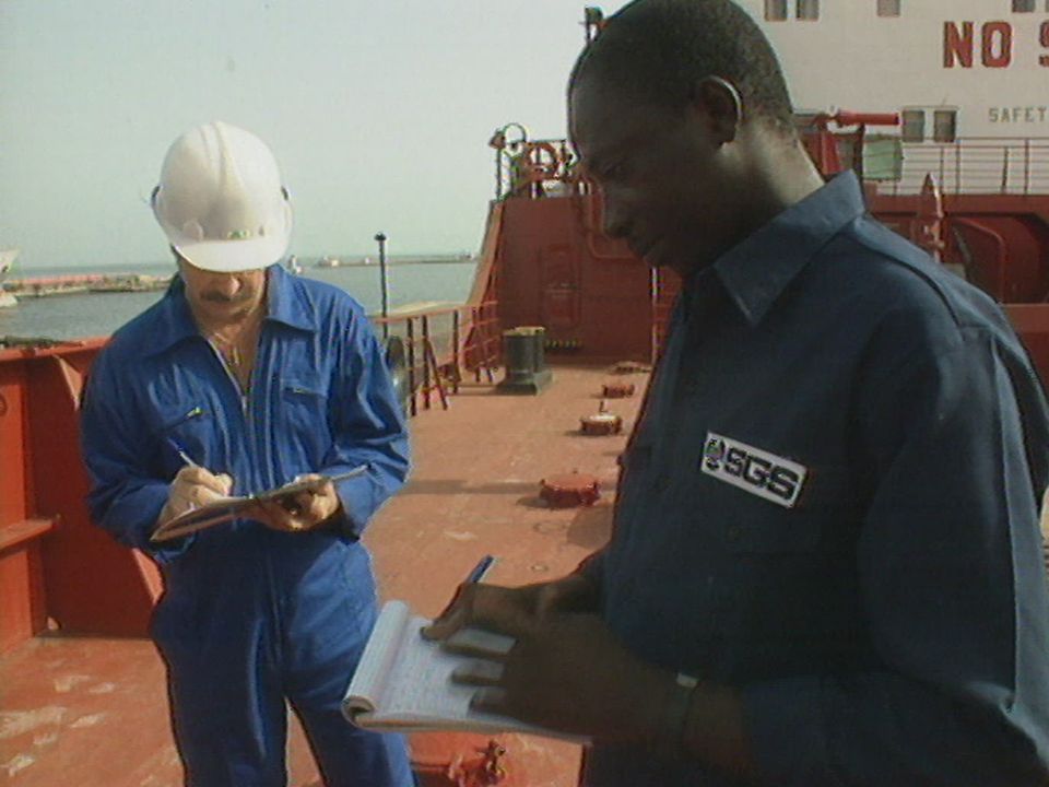 La surveillance suisse de la SGS au Sénégal [RTS]