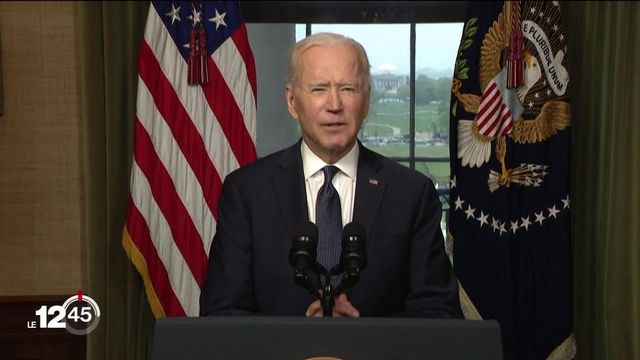 Joe Biden confirme le retrait des troupes américaines d'Afghanistan d'ici le 11 septembre 2021 [RTS]