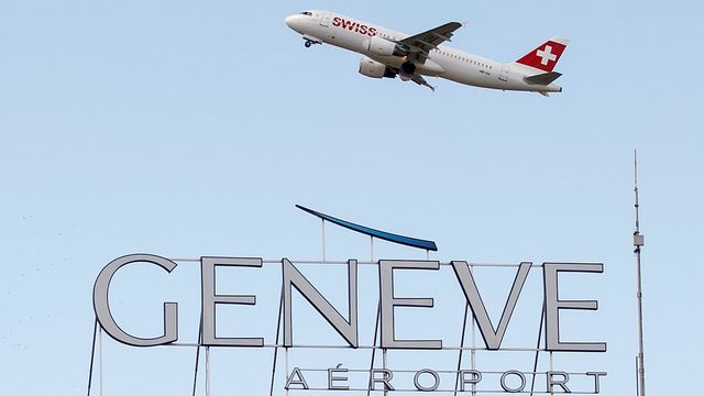 L'aéroport de Genève. [Salvatore Di Nolfi - Keystone]