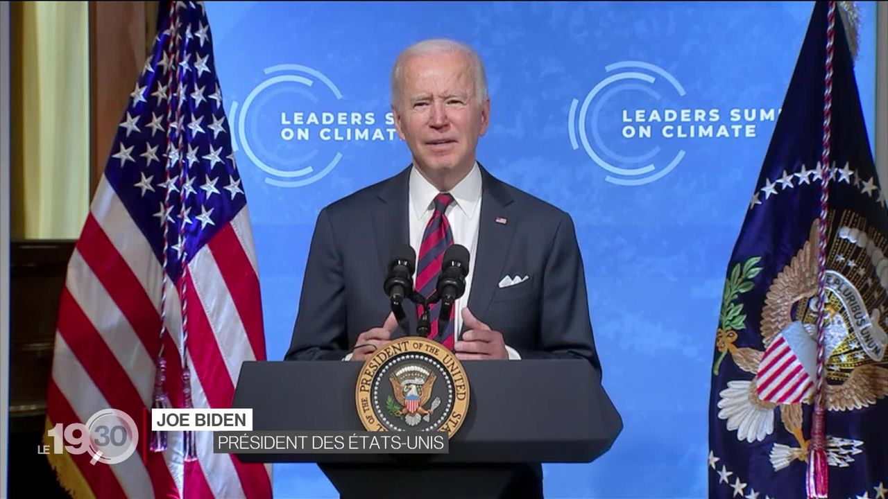 Joe Biden convoque un sommet mondial pour lutter contre le réchauffement climatique [RTS]