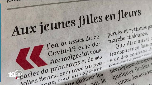 Une lettre de lecteur publiée hier par le quotidien fribourgeois La Liberté crée la controverse. [RTS]