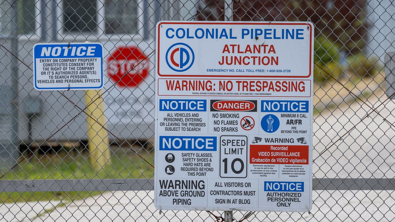 Colonial Pipeline a relancé l'exploitation de son oléoduc, après un piratage informatique. [ERIK S. LESSER - EPA]
