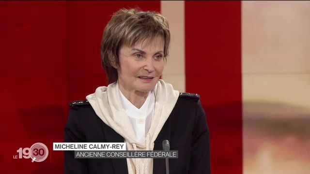 Micheline Calmy-Rey, ex-ministre des Affaires étrangères, revient sur l'initiative de Genève [RTS]