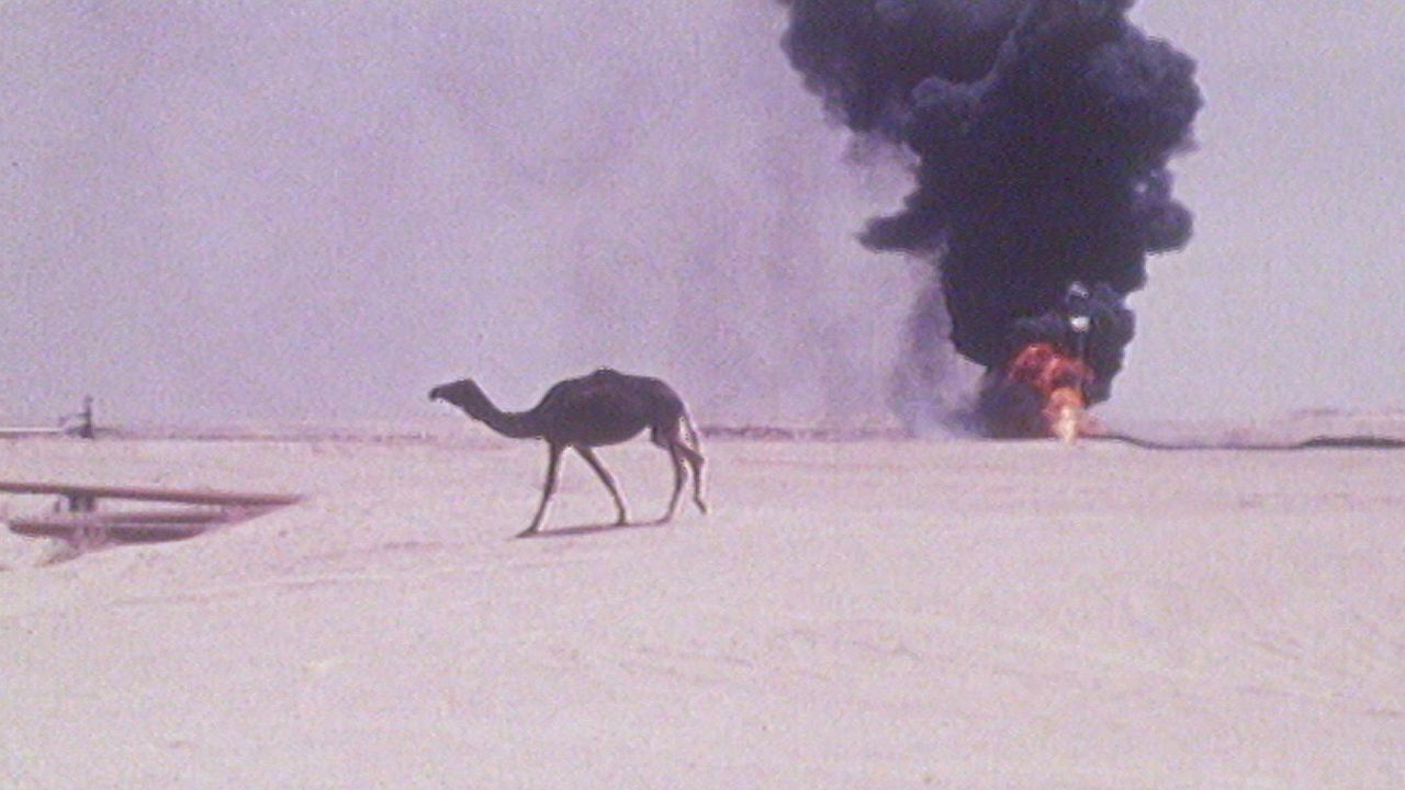Les champs de pétrole d'Arabie Saoudite en 1974. [RTS]