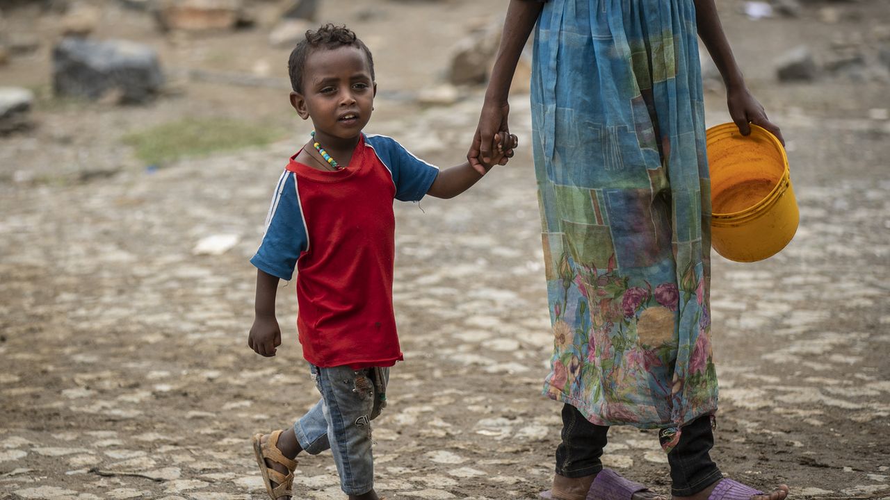 La région du Tigré, en Ethiopie, souffre d'une grave urgence alimentaire. [Ben Curtis - AP]