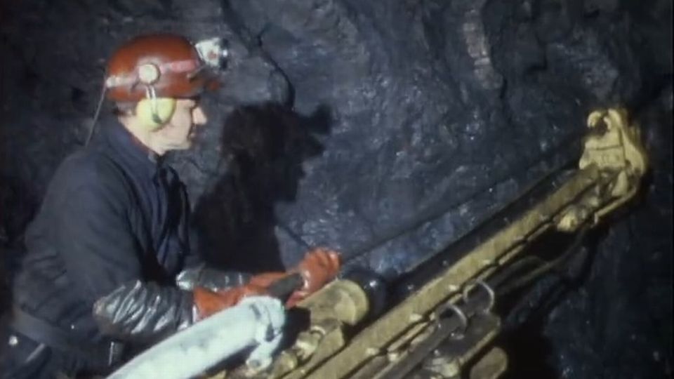 Börje Waranpera, mineur à la mine de fer de Kiruna en Laponie suédoise. [RTS]