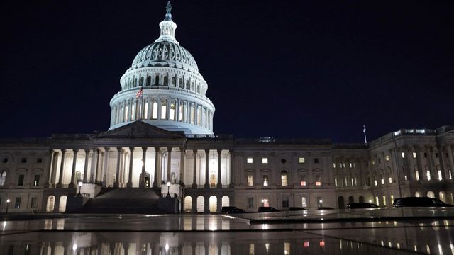 Le Capitole de Washington, où siège le Sénat américain. [Alex Wong - Getty Images via AFP]