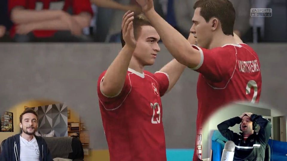 L'équipe suisse de football dans sa version virtuelle [RTS]