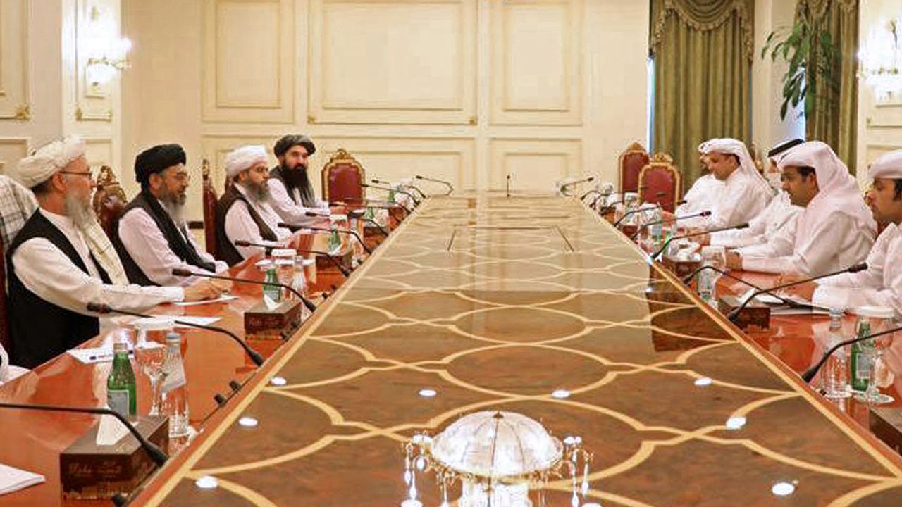 De nouvelles négociations à Doha entre le gouvernement afghan et les talibans  [AFP PHOTO /QATAR NEWS AGENCY - AFP PHOTO /QATAR NEWS AGENCY]