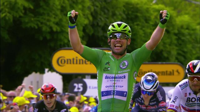 Etape 6, Tours - Châteauroux: encore une victoire pour Marc Cavendish (GBR) ! [RTS]