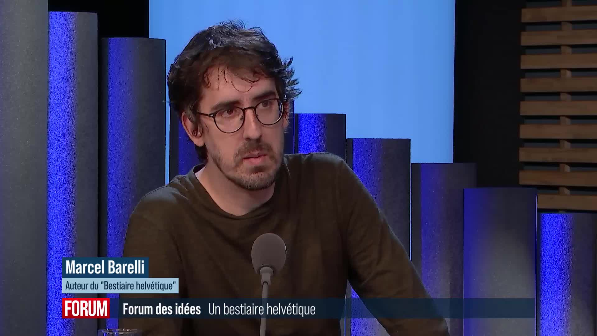 Forum des idées - Le réalisateur Marcel Barelli signe un "Bestiaire helvétique"