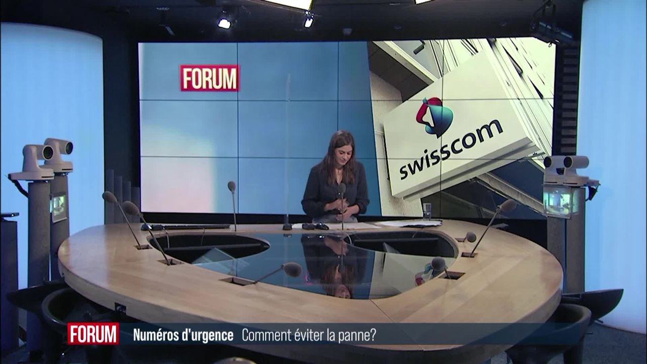 Panne des numéros d’urgence après un bug chez Swisscom: interview de Frédéric Favre [RTS]