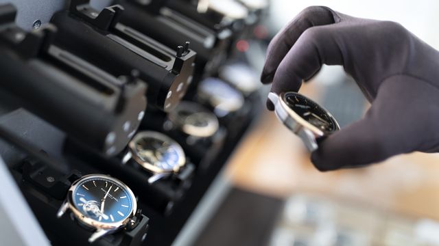 Les marques de luxe ont porté la reprise de l'industrie horlogère en Suisse. [Gaëtan Bally - Keystone]