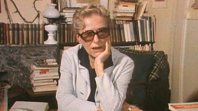 L'écrivaine suisse Alice Rivaz en 1981. [RTS]