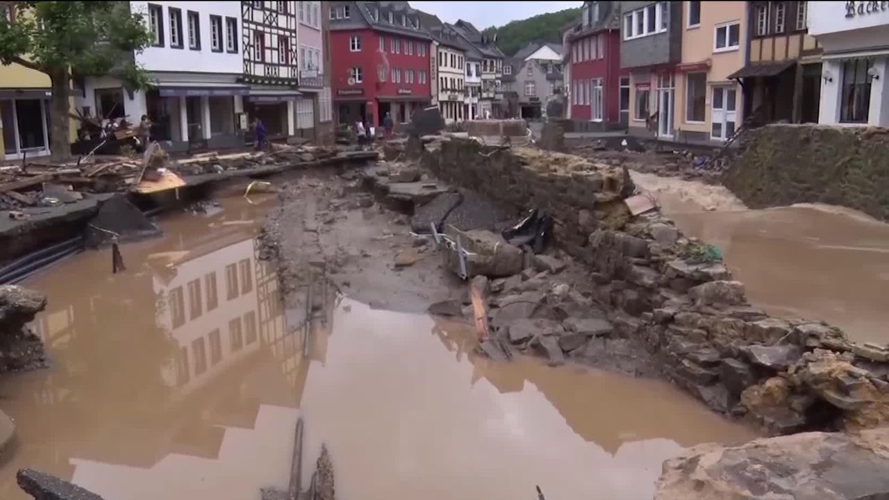 Les inondations en Allemagne ont causé la mort de plus de 160 personnes. [RTS]