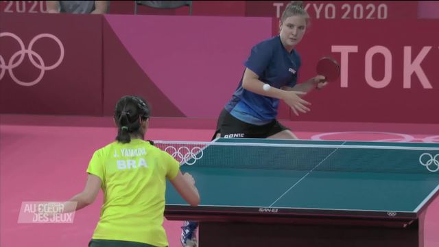 Tennis de table: 1re olympique pour Rachel Moret [RTS]